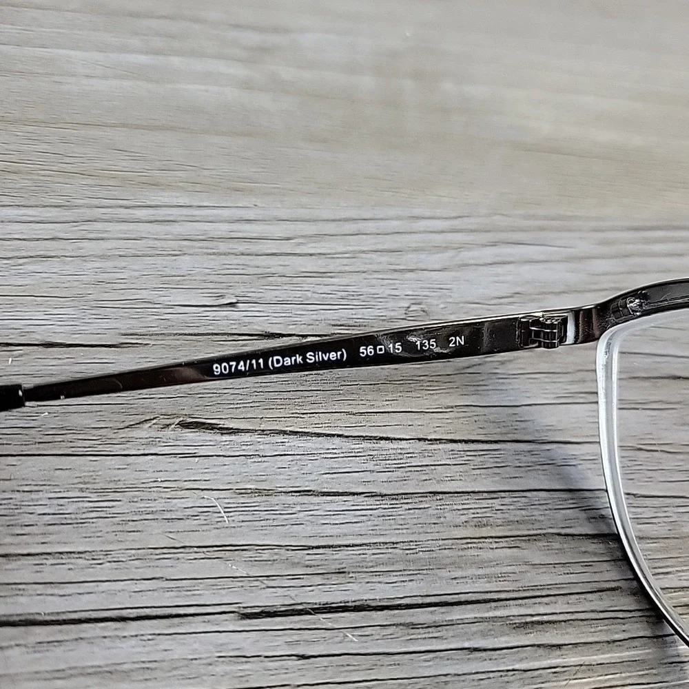 Coach HC 7027 L057 Catrice 9074/11‎ Dark Silver Eyeglasses Frames Only 56-15 135